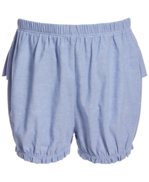 First Impressions Toddler Girls Chambray Ruffle Cotton Bloomers Created for Macy's