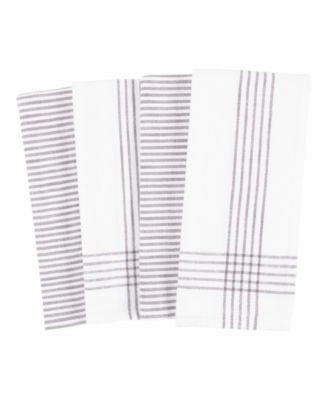 Monoco Relaxed Casual Kitchen Towel, Set of 4