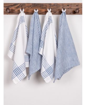 Monoco Relaxed Casual Kitchen Towel, Set of 4