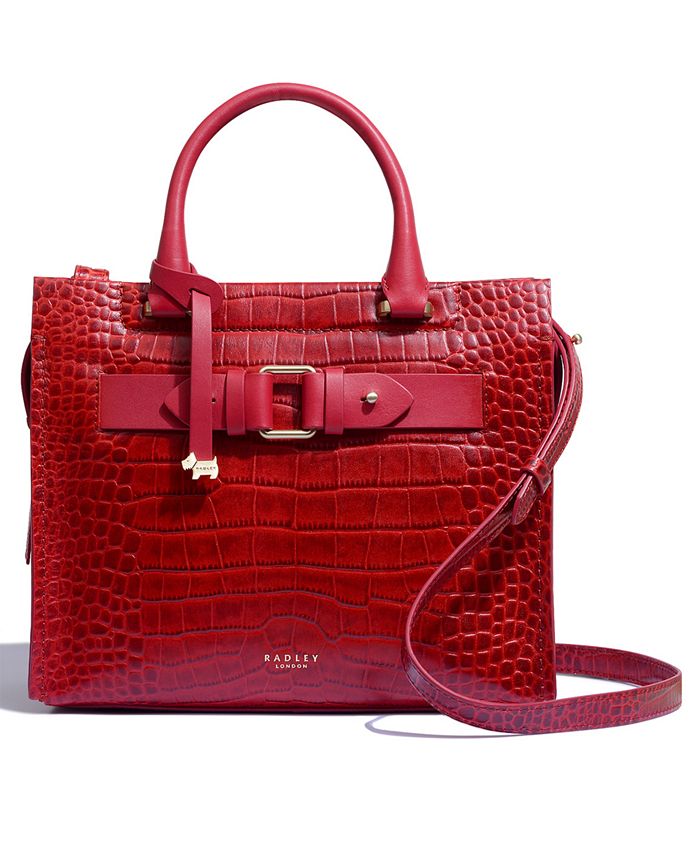 Radley London Agnes Street Medium Leather ZipTop Multiway Bag & Reviews Handbags