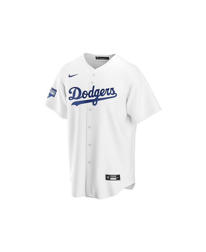 Clayton Kershaw Signed Dodgers Jersey with 2020 World Series Patch