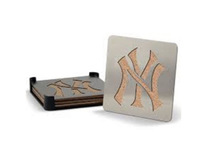 Sportula New York Yankees Boaster Drink Coasters Set of 4