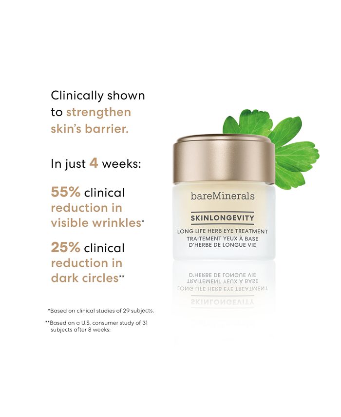 bareMinerals Skinlongevity Long Life Herb Eye Cream Treatment Macy's