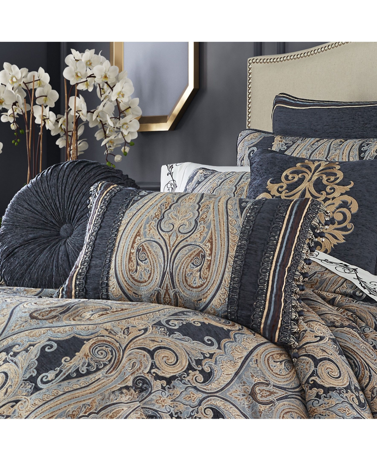 J Queen New York Luciana Decorative Pillow, 15
