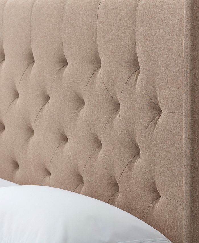 Dream Collection Wingback Full Size Upholstered Headboard & Reviews