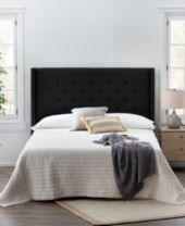Queen Black Beds And Headboards Macy S