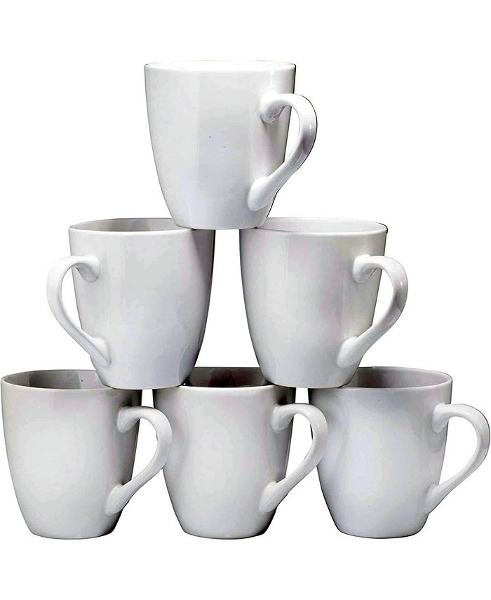 Bruntmor 16 oz Large-Sized Coffee Mugs, Set of 6 - Macy's
