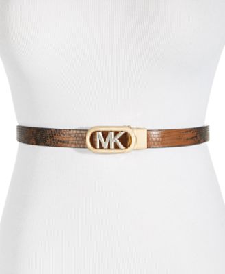 michael kors 20mm reversible belt