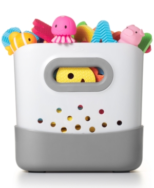 Oxo Tot Stand Up Bath Toy Bin In White