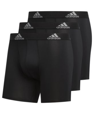 Photo 1 of adidas Men's 3-Pk. Performance Boxer Briefs M