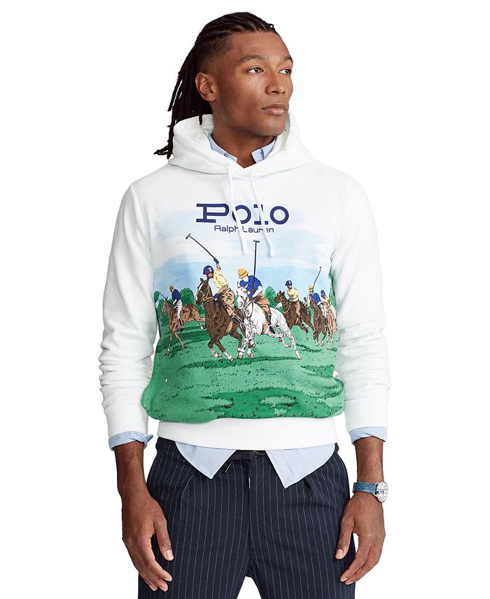 Polo Ralph Lauren Men's Polo Match Fleece Hoodie & Reviews - Hoodies &  Sweatshirts - Men - Macy's