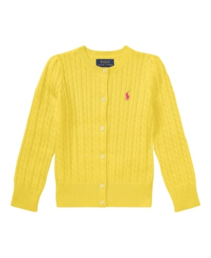 Toddler Girls Mini Cable Cardigan