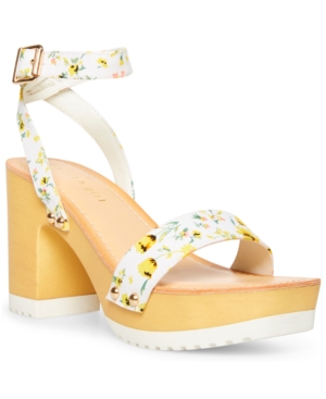 Madden Girl Caprise Wooden Platform Sandals