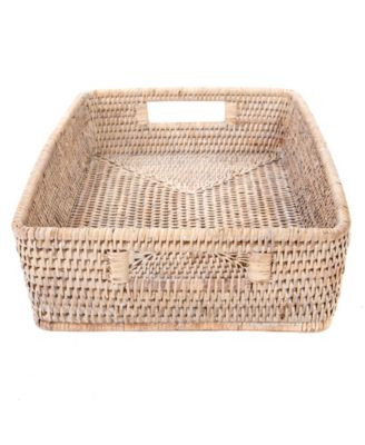 Artifacts Trading Company Rectangular Storage Basket with Rounded Corners