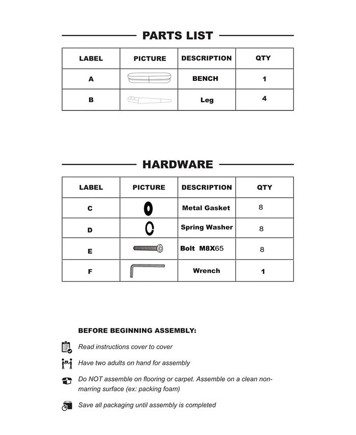 TOV Furniture Betty Velvet Bench Macy's