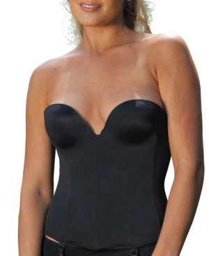 Shop Carnival Women's Invisible Strapless Bustier In Black