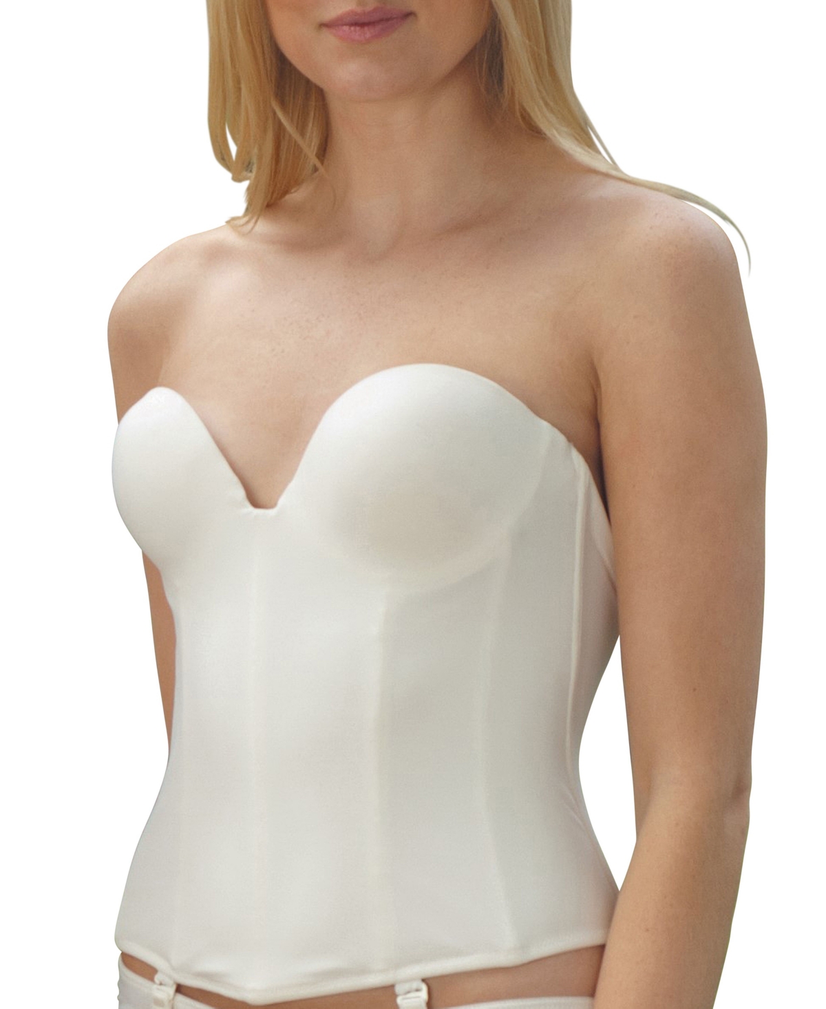 Women's Invisible Strapless Bustier - Nude