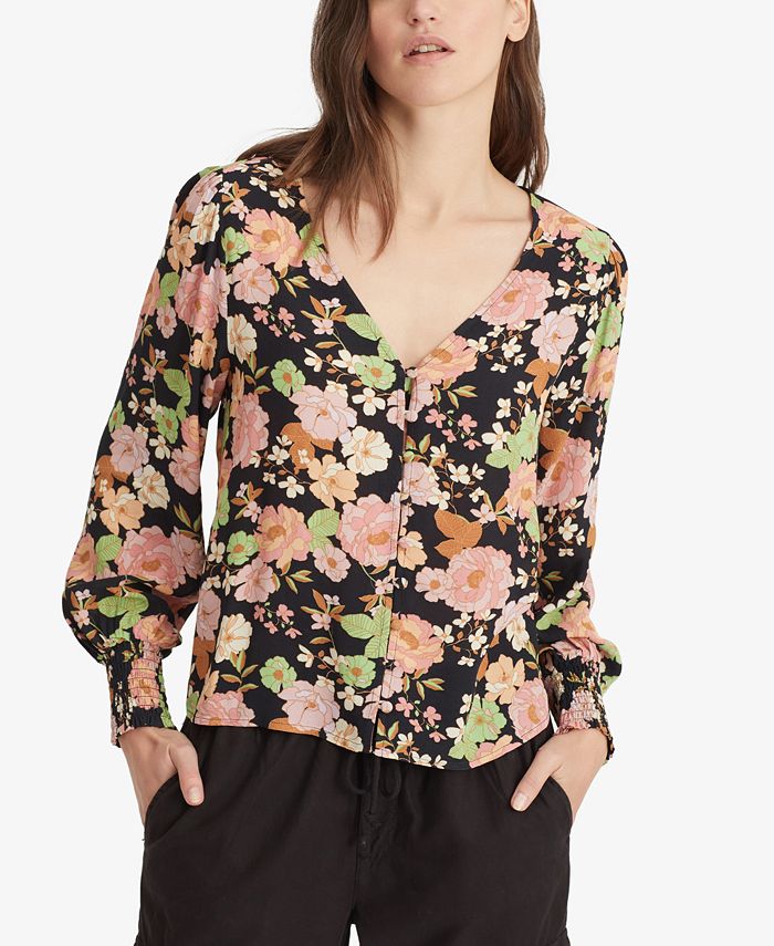 Sanctuary Harmony Floral Print Top Macy s