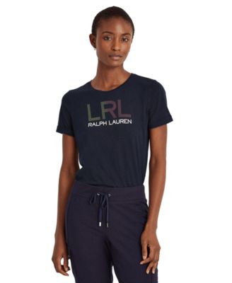 Lauren Ralph Lauren - Sequined Logo T-Shirt