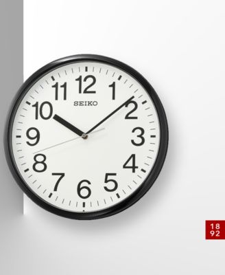 Classic Black Office Clock