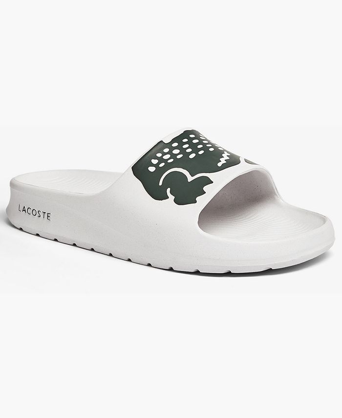 Selskabelig sponsor spørge Lacoste Men's Croco 2.0 Slide Sandals - Macy's