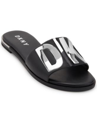 dkny flat sandals