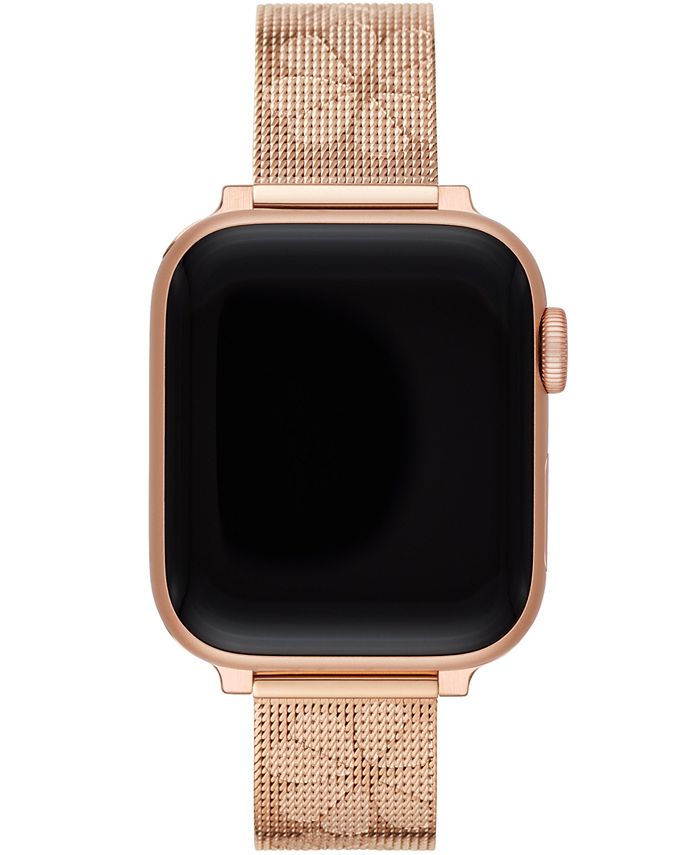 kate spade new york Rose GoldTone Stainless Steel Mesh Bracelet for