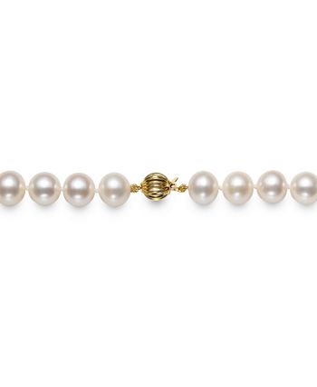 Macy's - Cultured Freshwater Pearl (9-1/2-10-1/2mm) 17-1/2" Collar Necklace