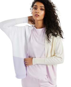 Alfani Colorblocked Open-Front Cardigan Created for Macy's