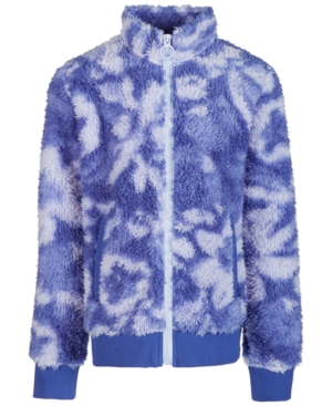 Ideology Big Girls Printed Fleece Jacket Created for Macy's