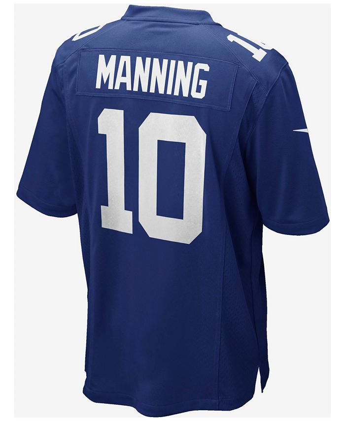 Nike Kids' New York Giants Eli Manning Jersey, Big Boys (8-20) - Macy's