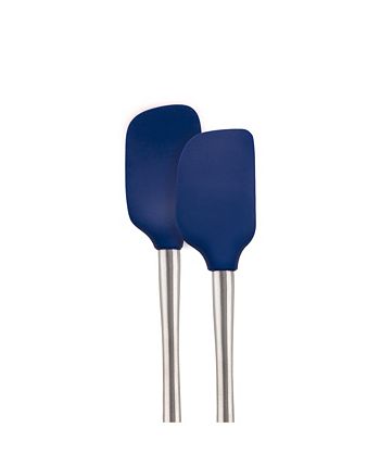 Tovolo - Flex-Core Stainless Steel Handled Mini Spatula & Spoonula Set