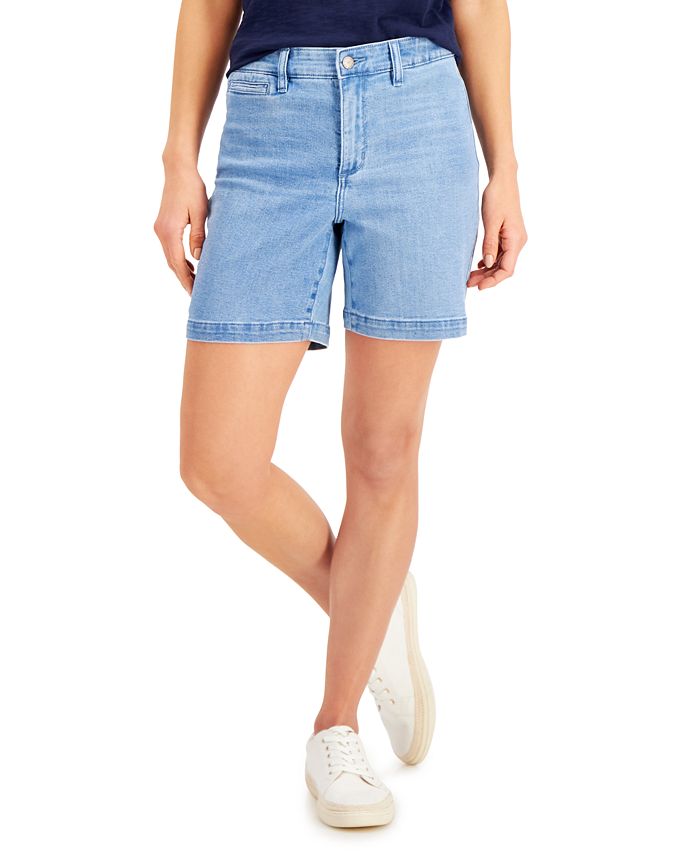Macy's outlet denim shorts