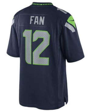 Nike Kids' Twelfth Man Seattle Seahawks Game Jersey Big Boys (8-20)