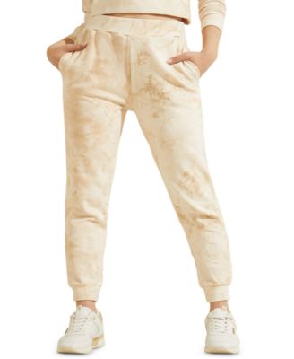 GUESS - Tie-Dyed Cotton Jogging Pants