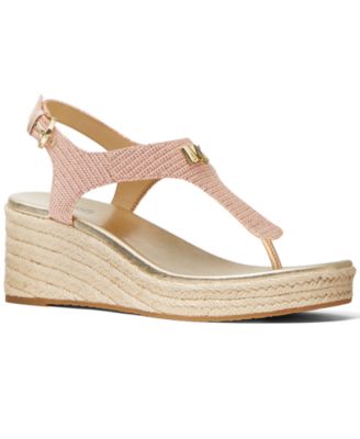 pavers rose gold sandals