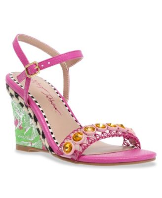 Betsey Johnson Women s Kodi Wedge Sandals Macy s