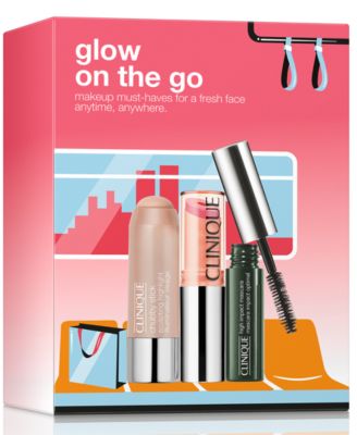 Clinique - 3-Pc. Glow On The Go Makeup Set
