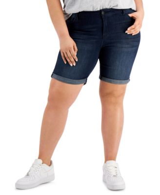 macys plus size shorts