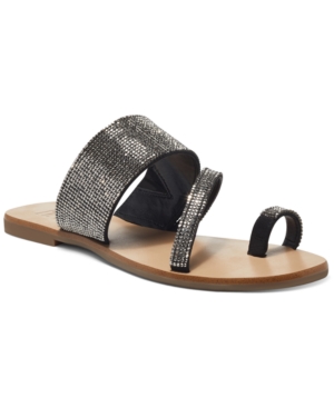 Inc Gianolo Embellished Toe-Ring Flat Sandals Created for Macy's Women's Shoes