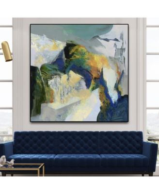 Giant Art Iceberg Oversized Framed Canvas, 45" x 45"