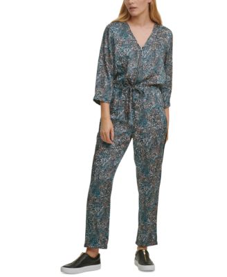 macys dkny jumpsuit