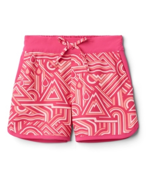 Little and Big Girls Geo Sandy Shores Board Shorts