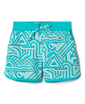 Little and Big Girls Geo Sandy Shores Board Shorts