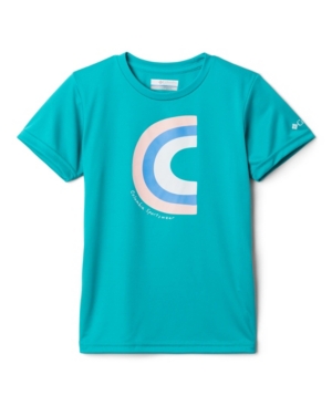 Little and Big Girls Petit Pond Graphic Short Sleeves T-shirt