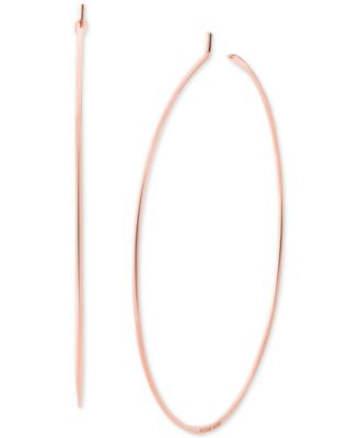 michael kors rose gold earrings sale