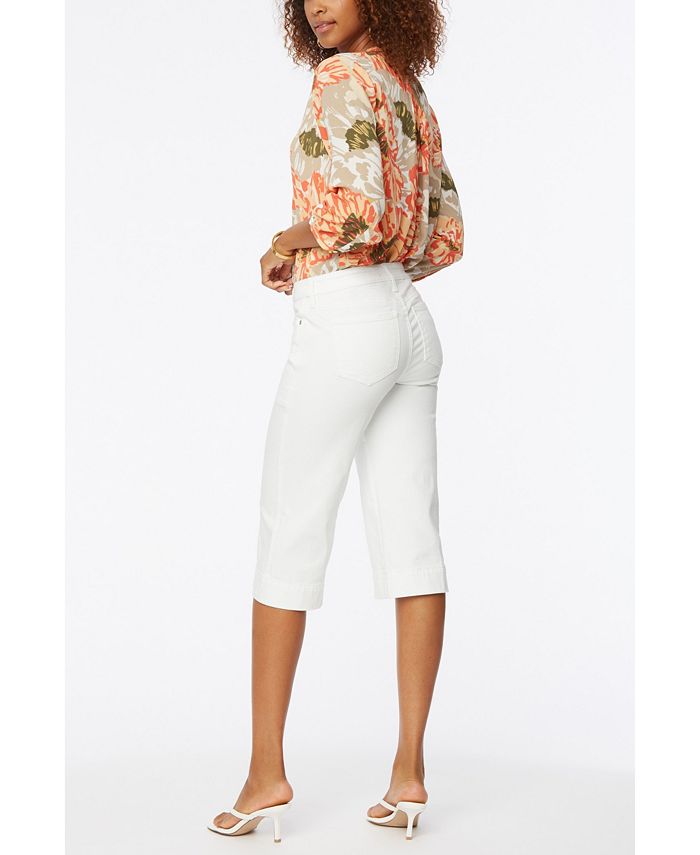 NYDJ Petite Wide Leg Pedal Pusher Jeans with Utility Details & Reviews