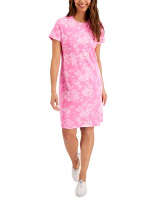 Karen Scott Petite Floral Print Dress Created for Macy s Macy s