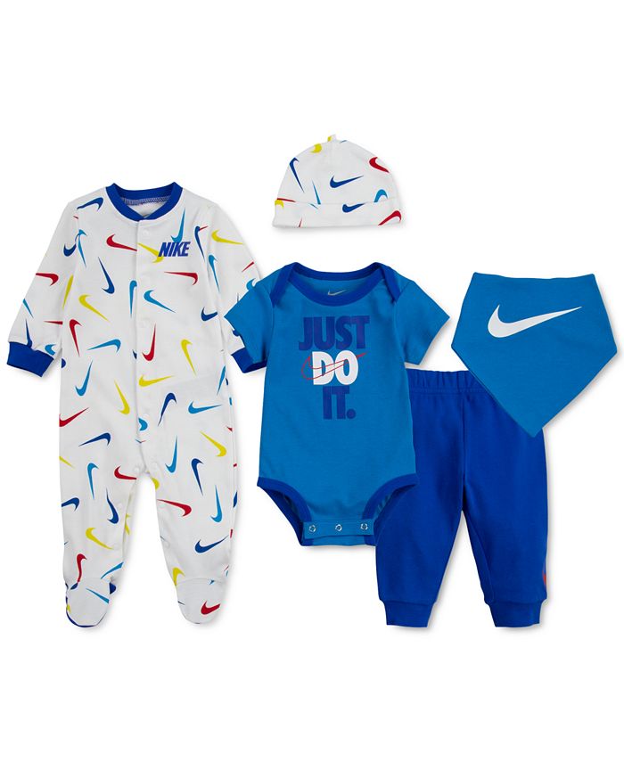 Nike Baby Boys 5-Pc. Swooshfetti Set & Reviews - All Baby - Kids - Macy's