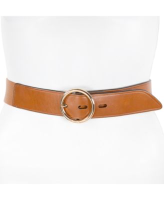 Michael Kors - Elastic Stretch Leather Belt